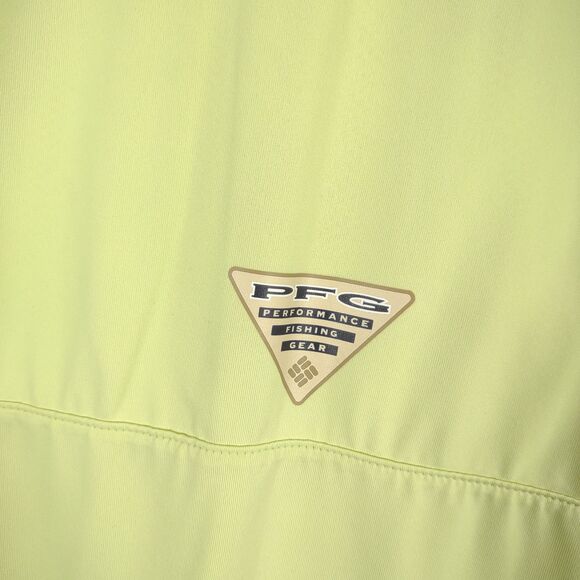 COLUMBIA PFG Men's XL 1/4 Zip Professional Fishing Gear Shirt Vented Omni-Freeze - Picture 6 of 7